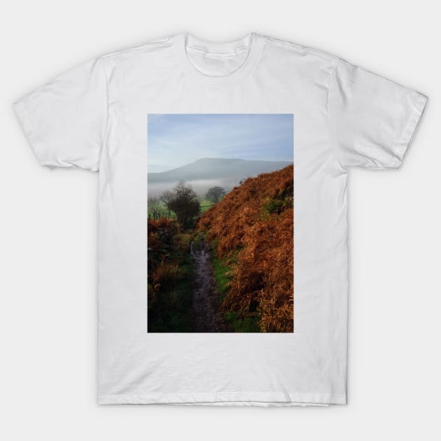 Views to Mam Tor T-Shirt by StephenJSmith